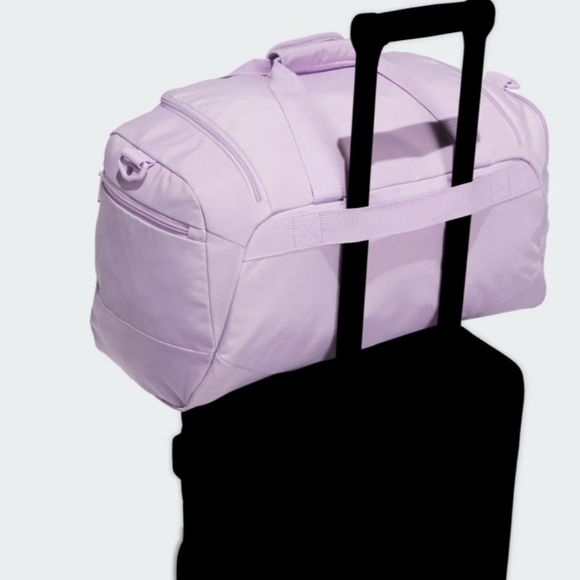 Adidas Defender 5 Small Duffle Bag In Powder Plum Purple. - Picture 2 of 13